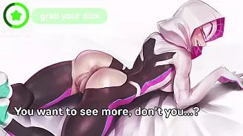 play [hentai joi] Gwen Stacy viaggio sessuale attraverso i mondi! [gioco joi] [bordo] [anale] [conto alla rovescia]