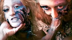 play Pelatihan Hewan Peliharaan Zombie: Blowjob Tenggorokan Dalam Kotor Remaja Pirang